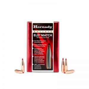 HORNADY ELD MATCH – 6.5MM CAL 140GR / 100